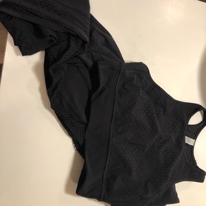 Lululemon Sports Bra and High-Waist Pants